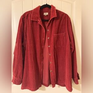 Women’s vintage L.L Bean corduroy button up